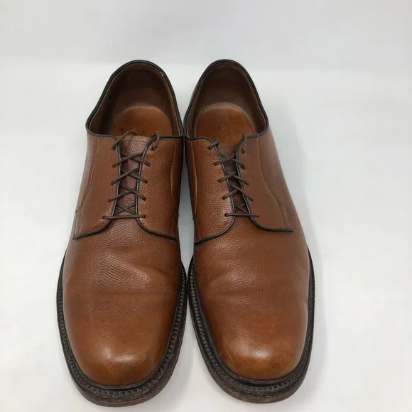 Allen Edmonds Leeds Cognac Leather Oxfords